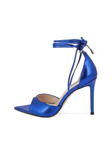 Босоножки на каблуке Queen Helena, синий