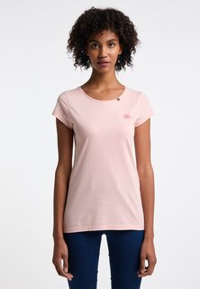 Базовая футболка Ragwear, светло-розовый