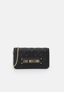 Сумка через плечо Love Moschino, черный