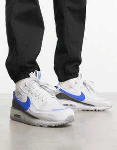 Кроссовки Nike Air Max Terrascape 90, белый, синий, серый