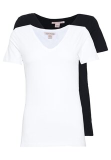 Базовая футболка Anna Field, черно-белый