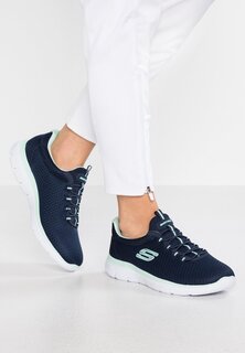 Кроссовки Skechers Summits Wide Fit, темно-синий / бирюзовый