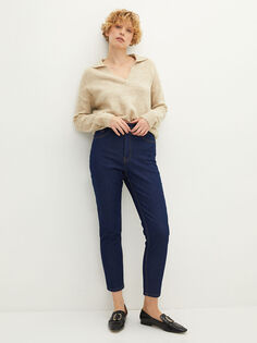 Узкие женские джинсы с высокой талией LCW Jeans