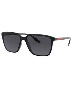 Мужские поляризованные солнцезащитные очки, ps 06vs 58 PRADA LINEA ROSSA, мульти