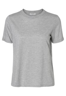 Базовая футболка Pieces, светло-серый