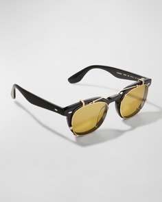Jep Optical Frames с солнцезащитными очками Clip-On Brunello Cucinelli &amp; Oliver Peoples