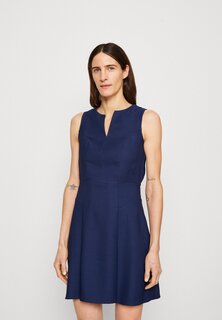 Элегантное платье NAF NAF, темно-синий
