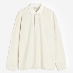 Рубашка H&amp;M Regular Fit Cotton, светло-бежевый H&M