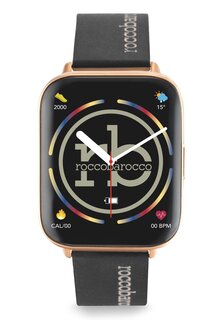 Смарт-часы Roccobarocco, черно-розовый