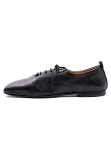 Ботинки на шнуровке Via della Paglia, черный