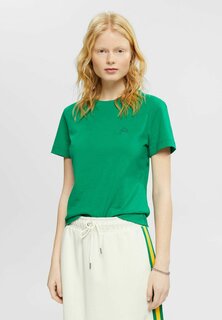 Базовая футболка Esprit, зеленый