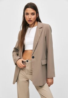 Блейзер PULL&amp;BEAR, коричневый