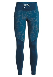 Тайтсы Under Armour Ua Outrun The Cold Tight Ii, синий/бежевый