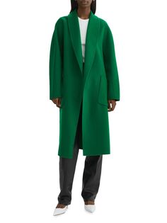 Двустороннее шерстяное пальто Thara LAMARQUE, зеленый