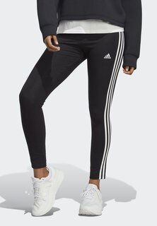 Тайтсы Adidas, черно-белый