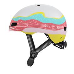 Детский велосипедный шлем Nutcase Nutty, красочный / красочный / красочный