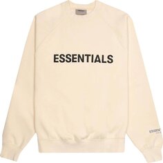 Пуловер Fear of God Essentials Pullover Crewneck &apos;Buttercream&apos;, кремовый