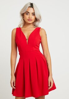 Элегантное платье WAL G, красный