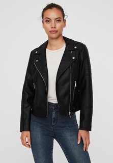 Куртка из искусственной кожи Vero Moda, черный