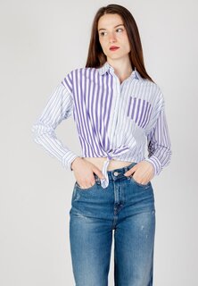 Рубашка Tommy Jeans, фиолетовый
