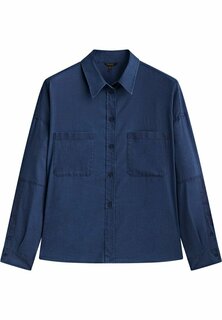 Рубашка Massimo Dutti, темно-синий