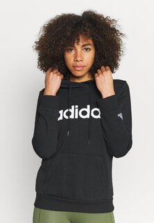 Толстовка с капюшоном Adidas, черно-белый