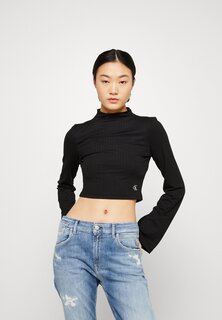 Рубашка с длинным рукавом Calvin Klein Jeans, черный