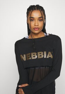Рубашка с длинным рукавом Nebbia, черный