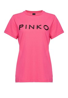 Футболка с принтом Pinko