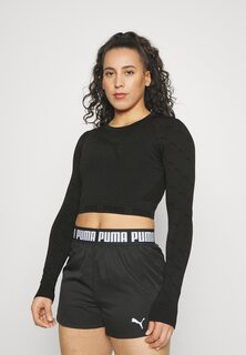 Рубашка с длинным рукавом Puma, черный