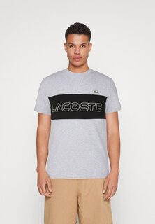 Футболка с принтом Lacoste