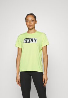 Футболка с принтом DKNY