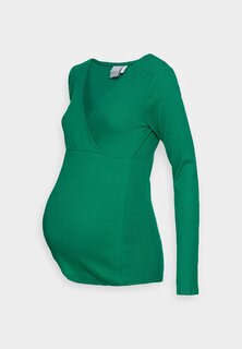 Рубашка с длинным рукавом MAMALICIOUS, зеленый Mama.Licious