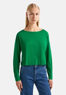 Рубашка с длинным рукавом United Colors of Benetton, зеленый