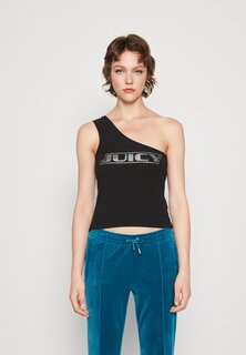 Футболка с принтом Juicy Couture, черный