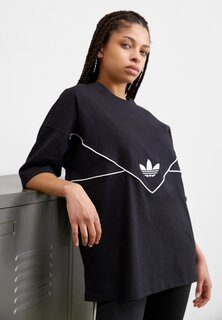 Футболка с принтом adidas Originals, черный