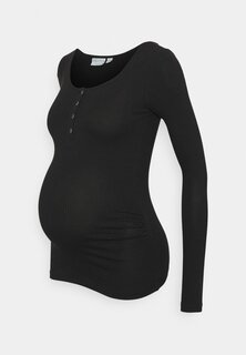 Рубашка с длинным рукавом Pieces Maternity, черный
