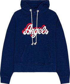 Худи Palm Angels Angels Hoody &apos;Navy Blue/White&apos;, синий