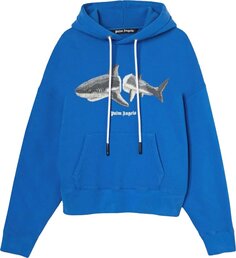 Худи Palm Angels Shark Hoodie &apos;Blue/Grey&apos;, синий