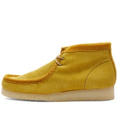 Ботинки Clarks Originals Mayde Wallabee, желтый