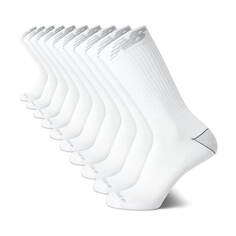 Носки New Balance Men&apos;s Athletic Arch Compression (10 пар), белый