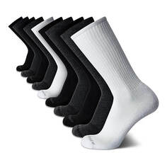 Носки New Balance Men&apos;s Athletic Arch Compression (10 пар), белый/серый/черный