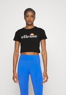 Футболка с принтом Ellesse, черный