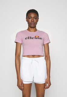 Футболка с принтом Ellesse, светло-розовый