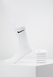 Спортивные носки Nike Everyday Cush Crew 6 Pack, белый/черный