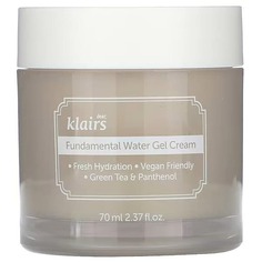 Гель-крем для лица на основе зеленого чая Dear, Klairs Fundamental water gel cream, 70мл