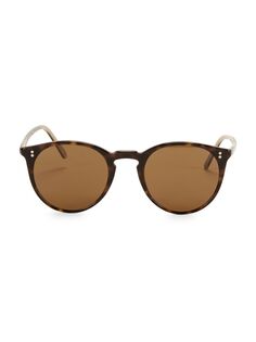 Солнцезащитные очки O&apos;Malley 48MM Phantos Oliver Peoples, коричневый