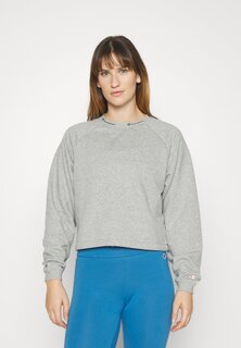 Толстовка Champion Crewneck, серый меланж