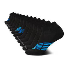 Носки New Balance Men&apos;s Athletic Arch Compression (12 пар), черный