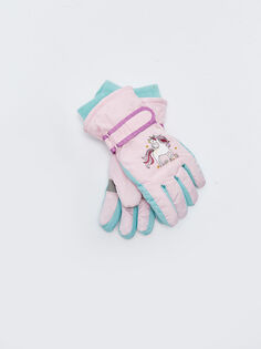 Перчатки для девочек с принтом LCW Accessories